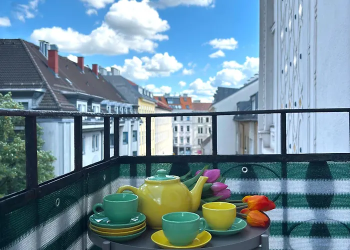 Central Mariahilfer Apartment 5 Min To The Schoenbrunn Palace And City Shopping Center